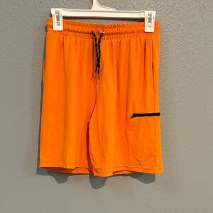 Reebok Orange Shorts with Black Accents